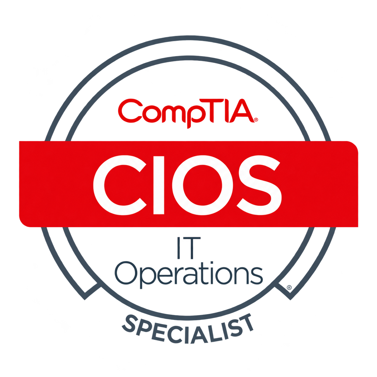 CompTIA IT Operations Specialist (CIOS) badge